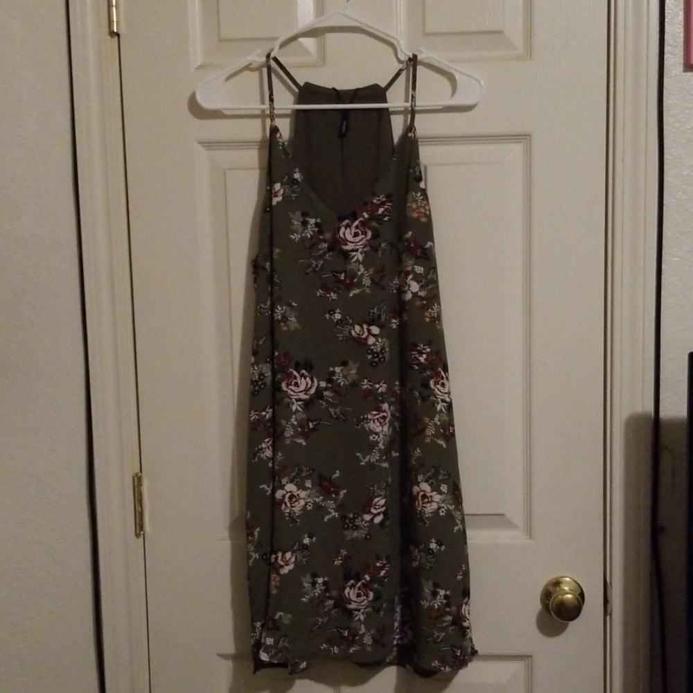 Floral tank dress
